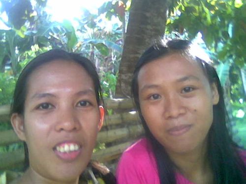 My cousin john marie and me