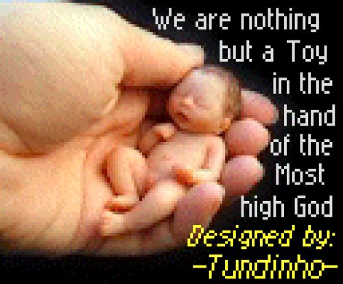 We are Nothing before God