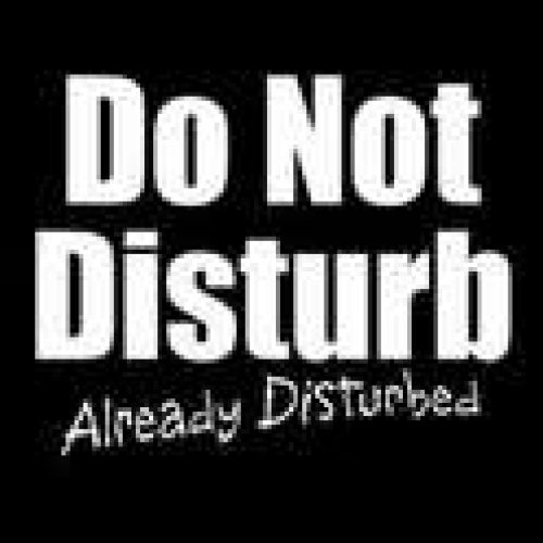 Do not disturb