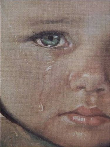Crying boy-