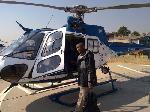 getting ready to fly