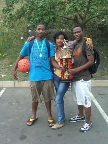 This is me and m teammates